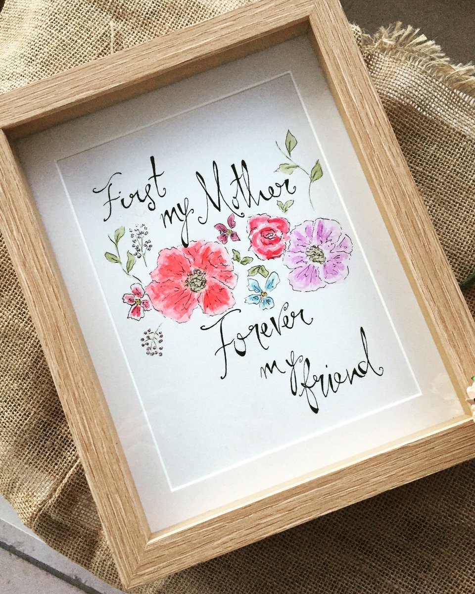InkyDinkyD's tweet photo. Hope everyone spoilt their mums yesterday! #Mothersday #handmade #bespoke #art https://t.co/6D9OH2gCMV