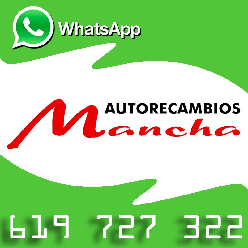 AR_Mancha's tweet photo. Ahora contacta con Autorecambios Mancha también por WhatsApp !! https://t.co/9iX2Y08Phe