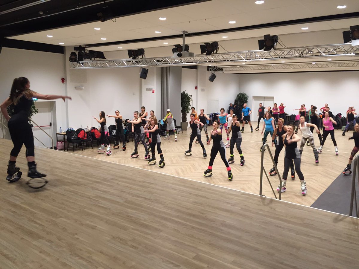 Foto vd Kangoo Power &amp; Kangoo Dance Masterclass in Helmond #Kangoojumps kangoofitness.nl #havefungettingfit