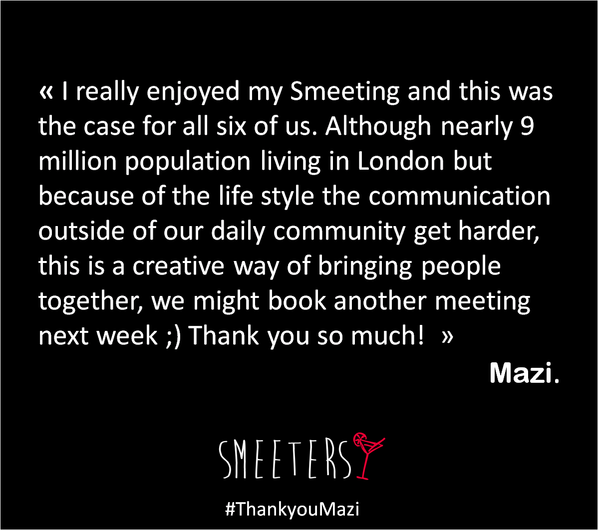 SmeetersUK's tweet photo. Love is in the air <3  Thank you Mazi!

#dating #meet #love #smeet https://t.co/DelbVyAfgx