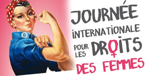 attac_fr's tweet photo. 8 mars
=
La Journée internationale pour les DROITS des femmes 

Merci https://t.co/eoqdBneAkX