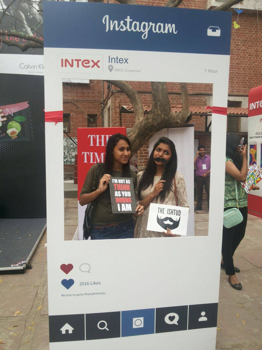 IntexBrand's tweet photo. Crossroads, SRCC was simply amazing! Too many people to #PartyWithIntex. Have a glimpse of all the fun. #Crossroads https://t.co/EBaAOhsfeC