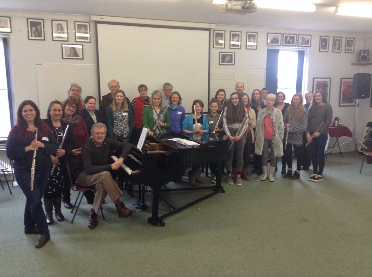 KateWhetter's tweet image. #Cornwallflutefestival @TruroSchool with @kathbryan @justflutes @WonderfulWinds1