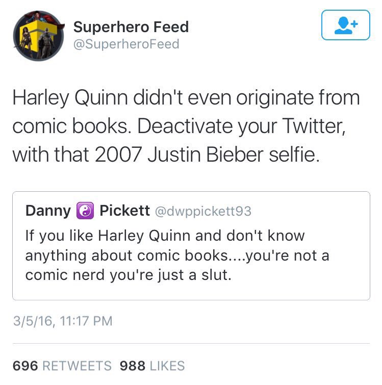 BatmanClapBack tweet picture