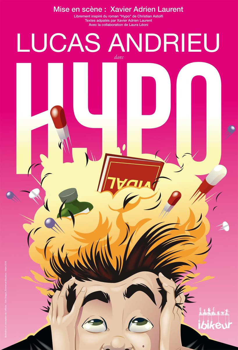 lucaandrieu's tweet photo. Premières de "Hypo" les 13 et 14 Mai au théâtre Daudet #spectacle https://t.co/WIwHdmIRw0