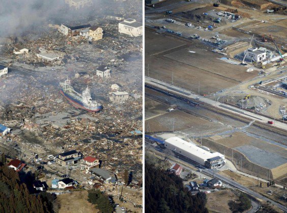 Progressi per ricostruire nostra quotidianità #Tohoku #TripleDisaster Foto Lapresse/Reuters on.fb.me/1Qx5h9T