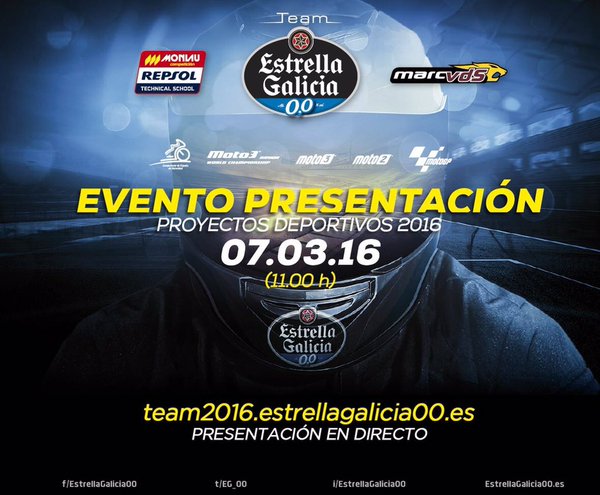 bluesquad73's tweet photo. .@alexmarquez73 to be presented in an hour! Follow the event at https://t.co/isLrQljtYt #TeamEG00 #AM73 #BlueGunners https://t.co/ZIe4CJjCFQ