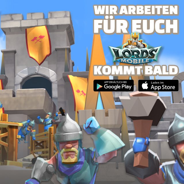 LordsMobileDE's tweet photo. Ganz IGG steht Kopf. Lords Mobile kommt sehr bald zu euch!

#LordsMobile #DE #mobilegame #Spiel #iOS #Android https://t.co/OdjG6cWoHl