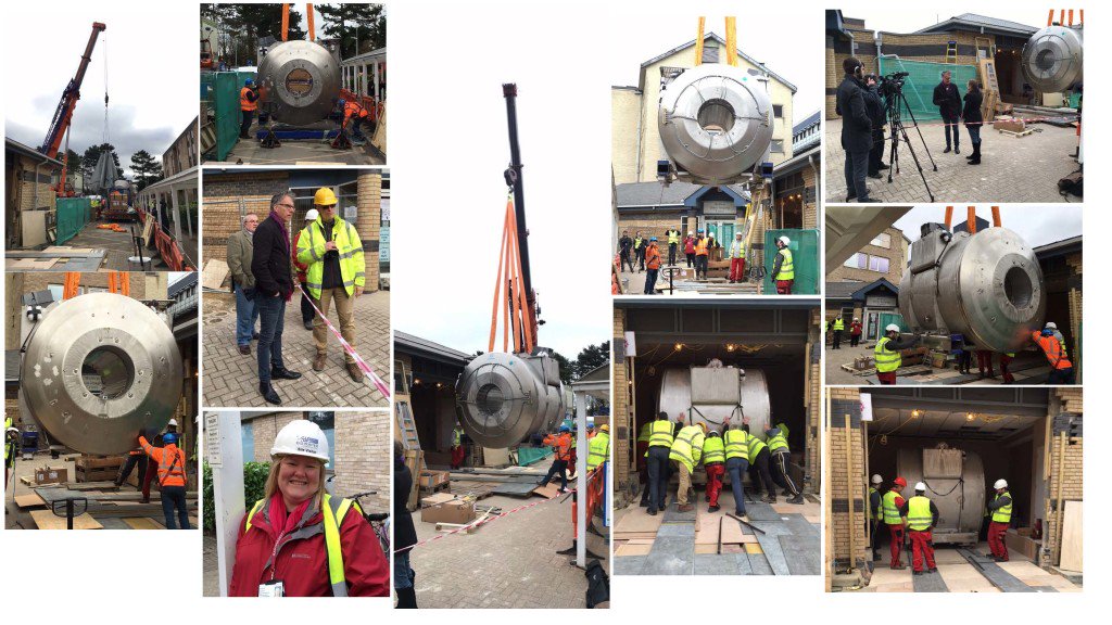 mrccbu's tweet image. New ultrahigh field MRI scanner has arrived - mrc-cbu.cam.ac.uk/blog/2016/03/n…