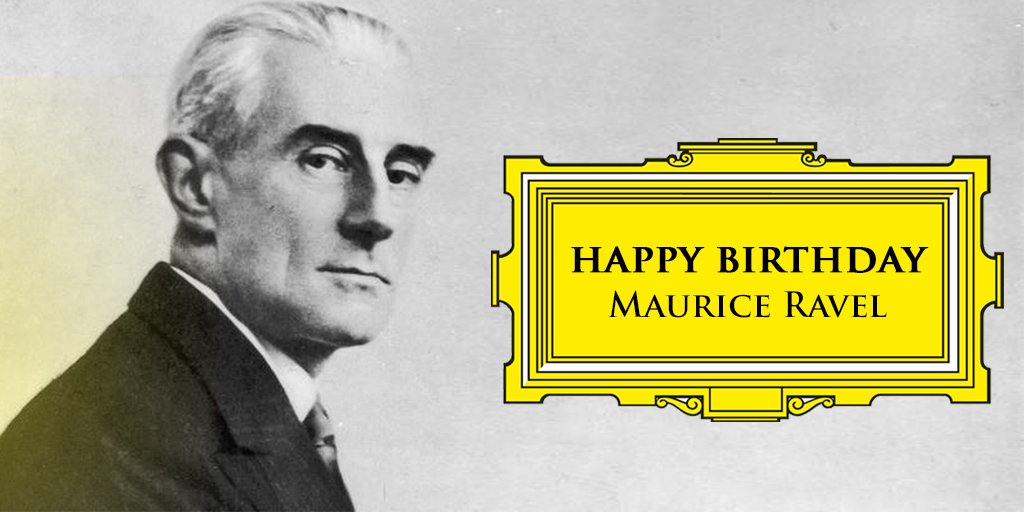 „Music must be emotional first and intellectual second.“ Celebrate #Ravel's 141th birthday bit.ly/DiscoverRavel