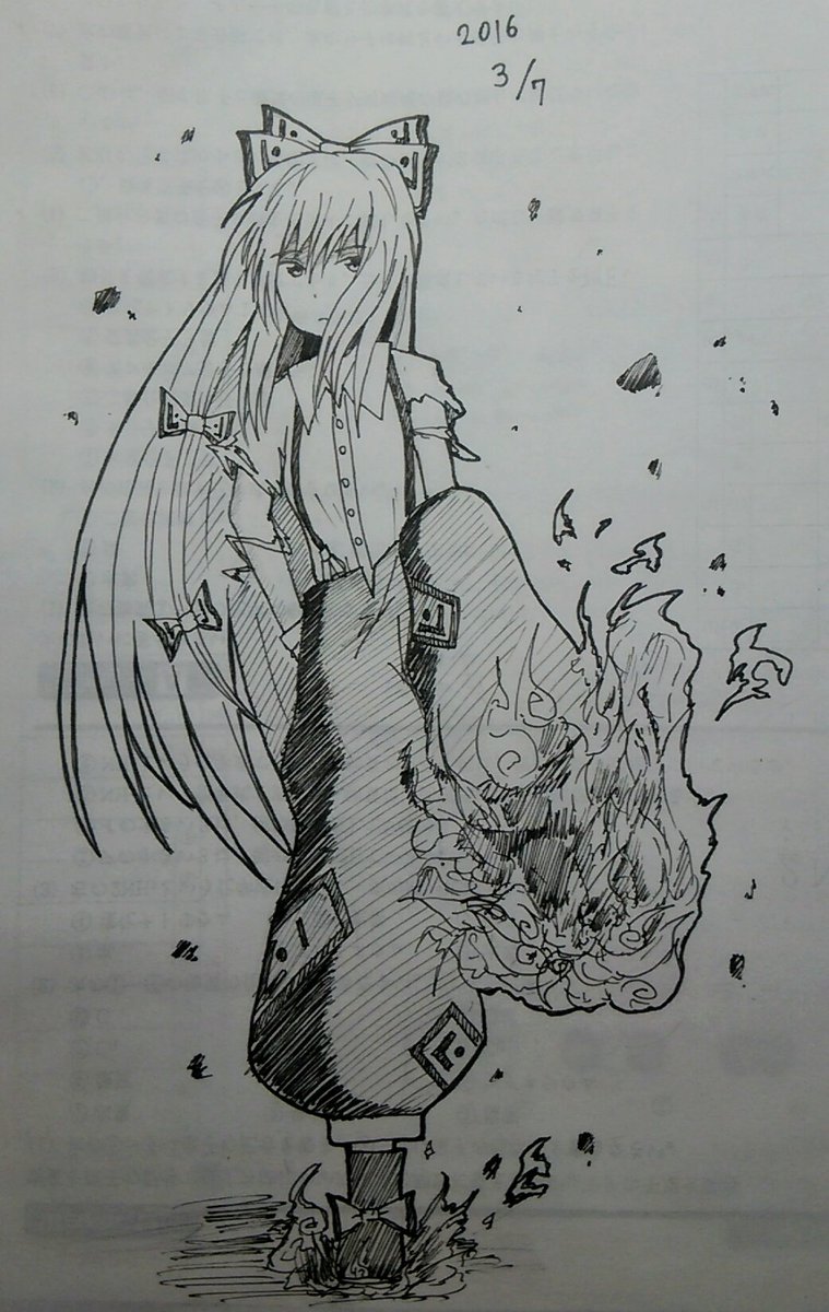 #深夜の真剣お絵描き60分一本勝負
デジタル原稿やってて最近アナログ描いてなかったのでリハビリ的な 