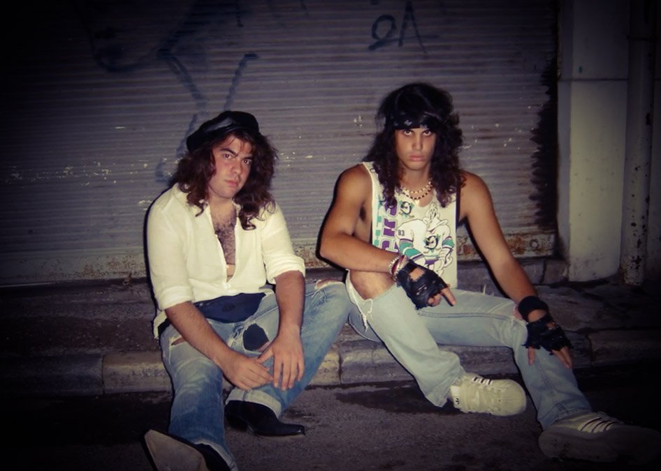JailcatBand's tweet photo. #flashback photo! #Manny and #K3llyblak3 back in 2003!
#Glam #hairmetal #vintage #80s #80sKid #80sfashion #80smusic https://t.co/dZfrXfHYIF