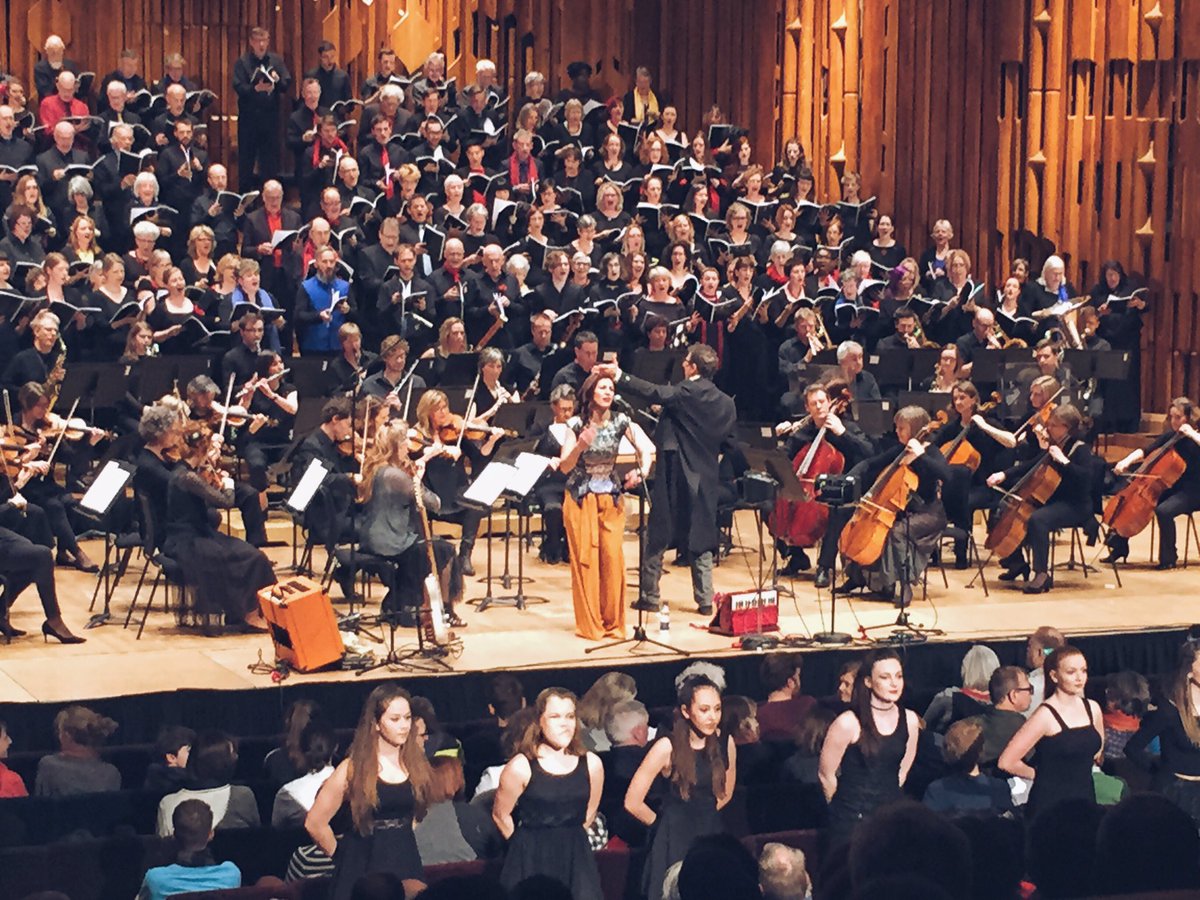 Filming @clarasanabras <a href="/BrittenSinfonia/">Britten Sinfonia</a> last night <a href="/BarbicanCentre/">Barbican Centre</a> with <a href="/CeydaTancDance/">Ceyda Tanc Dance</a> Youth company.