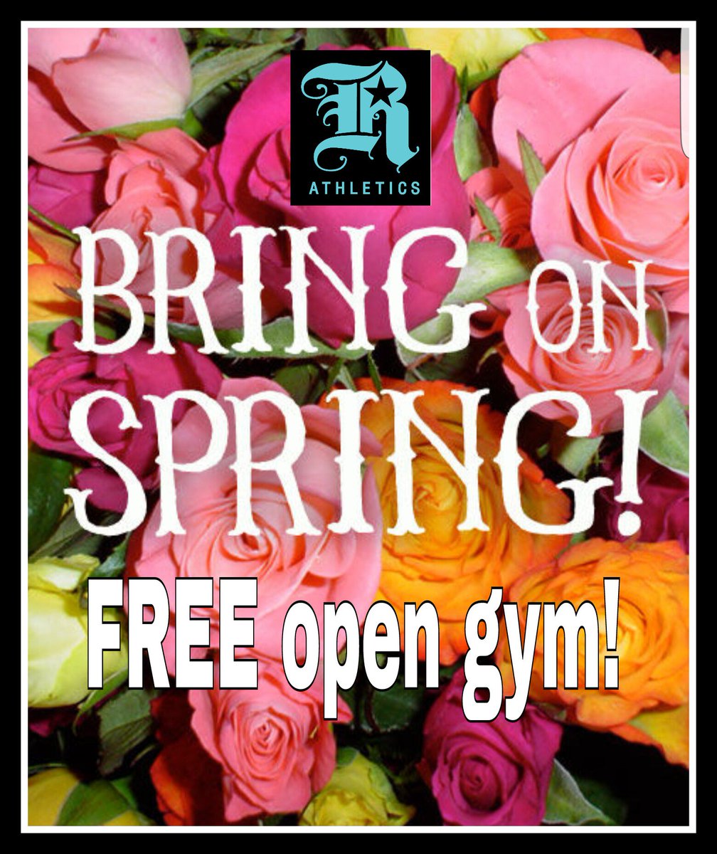 RACoachDayna's tweet photo. Free open gym tonight at Rockstar Athletics from 7-8pm for all Rockstar Athletics members. Only  $5 for non members https://t.co/rvROvdIJTm