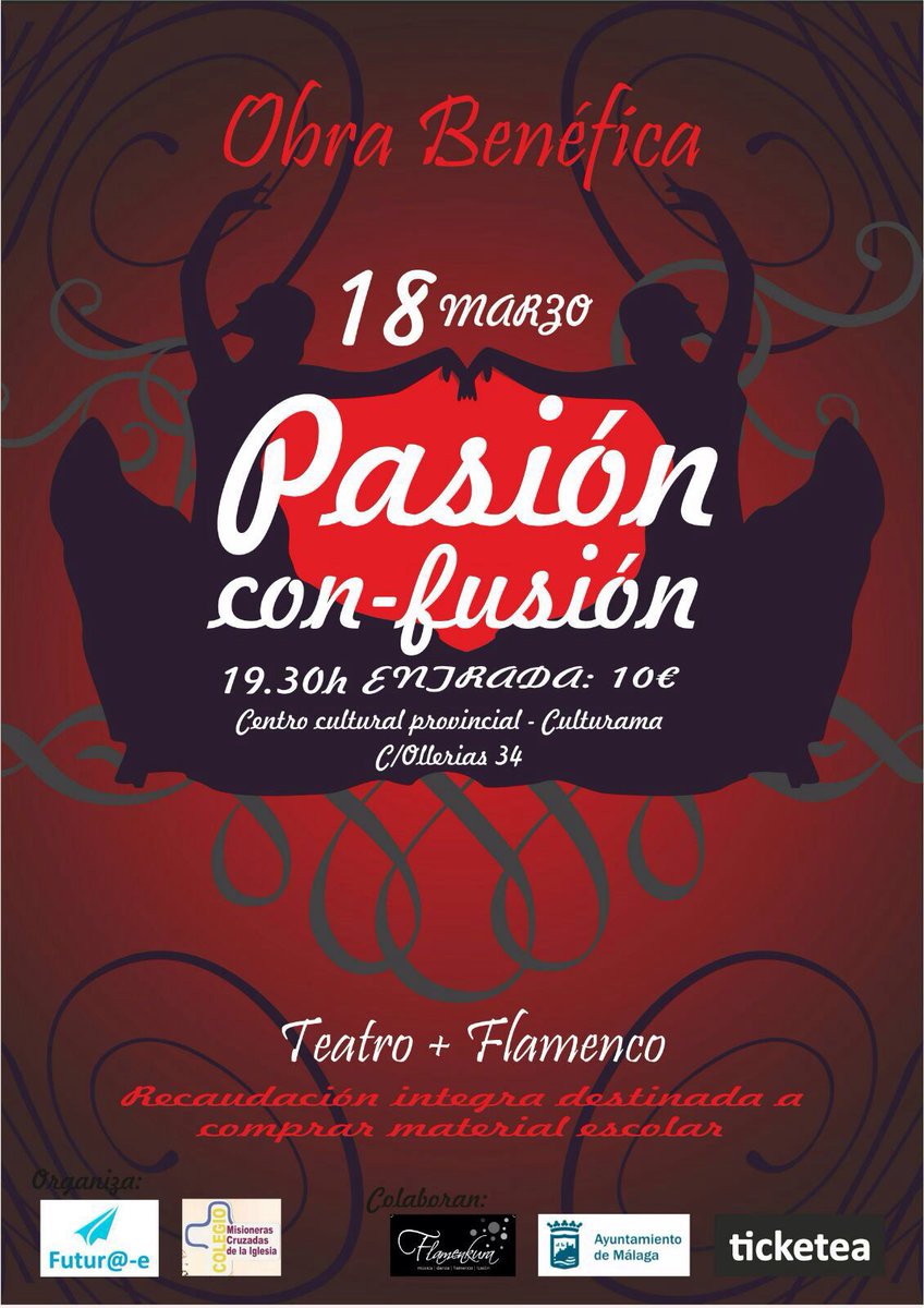 StaminaMkt's tweet photo. Ayuda RT 
☞ Recaudar fondos para niñ@s en riesgo de exclusión social de #laPalmilla
@malaga #Futurae #Flamenkura https://t.co/SfTzVyw5QB