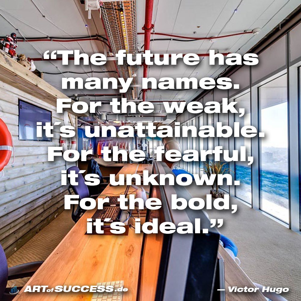 #aos #erfolg #motivation #future #forthebold #zitate #victorhugo
