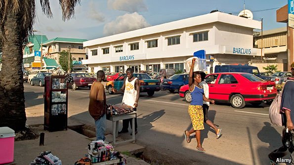 TheEconomist's tweet image. Selling Barclays Africa: not that surprising after all  econ.st/24IpZgB