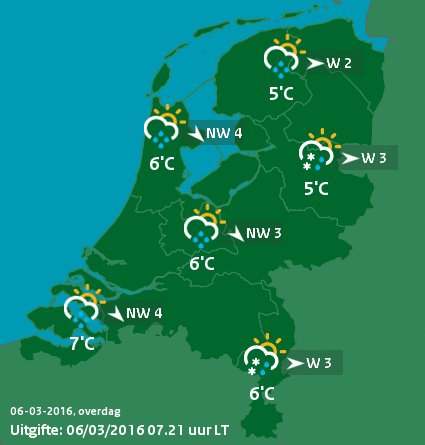 weerenonweer's tweet image. Enkele buien soms met (natte) sneeuw: Verwachting voor vandaag en morgen Het… bit.ly/1hULcQK #weerbericht