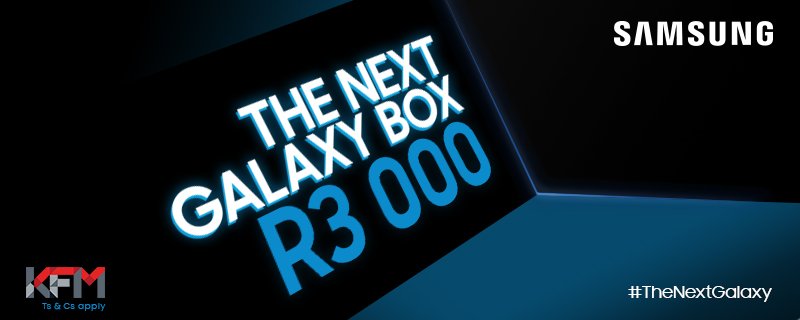 KFMza's tweet photo. 300 #TheNextGalaxy retweets unlock the box! RT &amp; you can stand a chance to WIN R3000 with @SamsungMobileSA https://t.co/SQuMK7L2JA