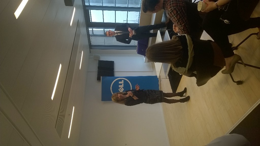 CamillaMatDell's tweet photo. Super excited to listen to insights from @KarenDellCMO and @MariusHaas at our Danish site this morning @lars_baun https://t.co/ORVlZOJBSN