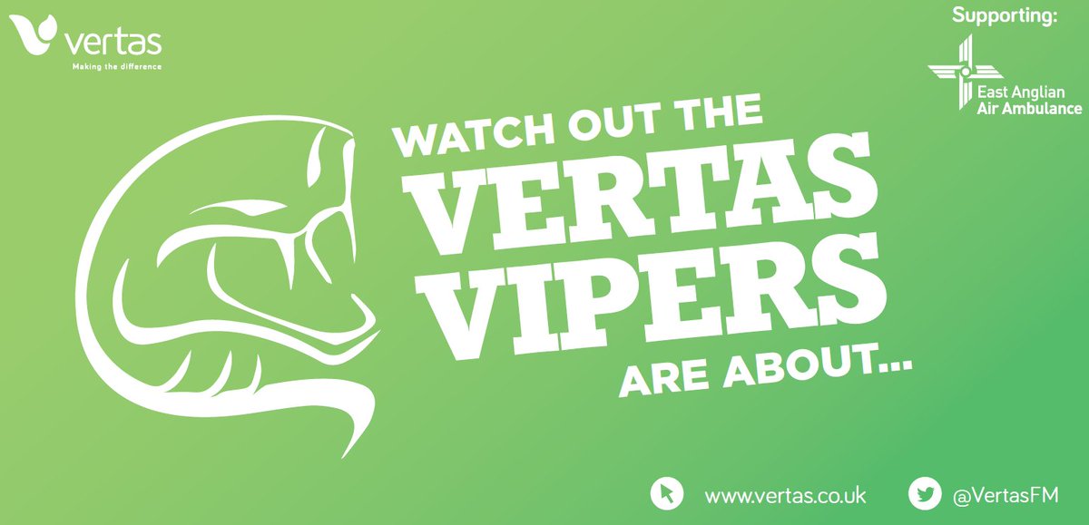 The #VertasVipers take on 5-mile #OnlyTheBrave mud run for <a href="/EastAngliAirAmb/">East Anglian Air Ambulance</a>. Please sponsor! justgiving.com/teams/VertasOn…