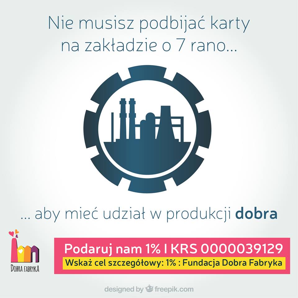 DobraFabryka's tweet photo. Z pozdrowieniami od Dobrej Fabryki dla wszystkich, którym ciężko wstawało się dziś rano do pracy #1procent #opp https://t.co/0hmjudYbuX