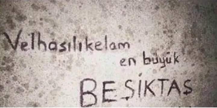 Beşiktaşın maçı var.