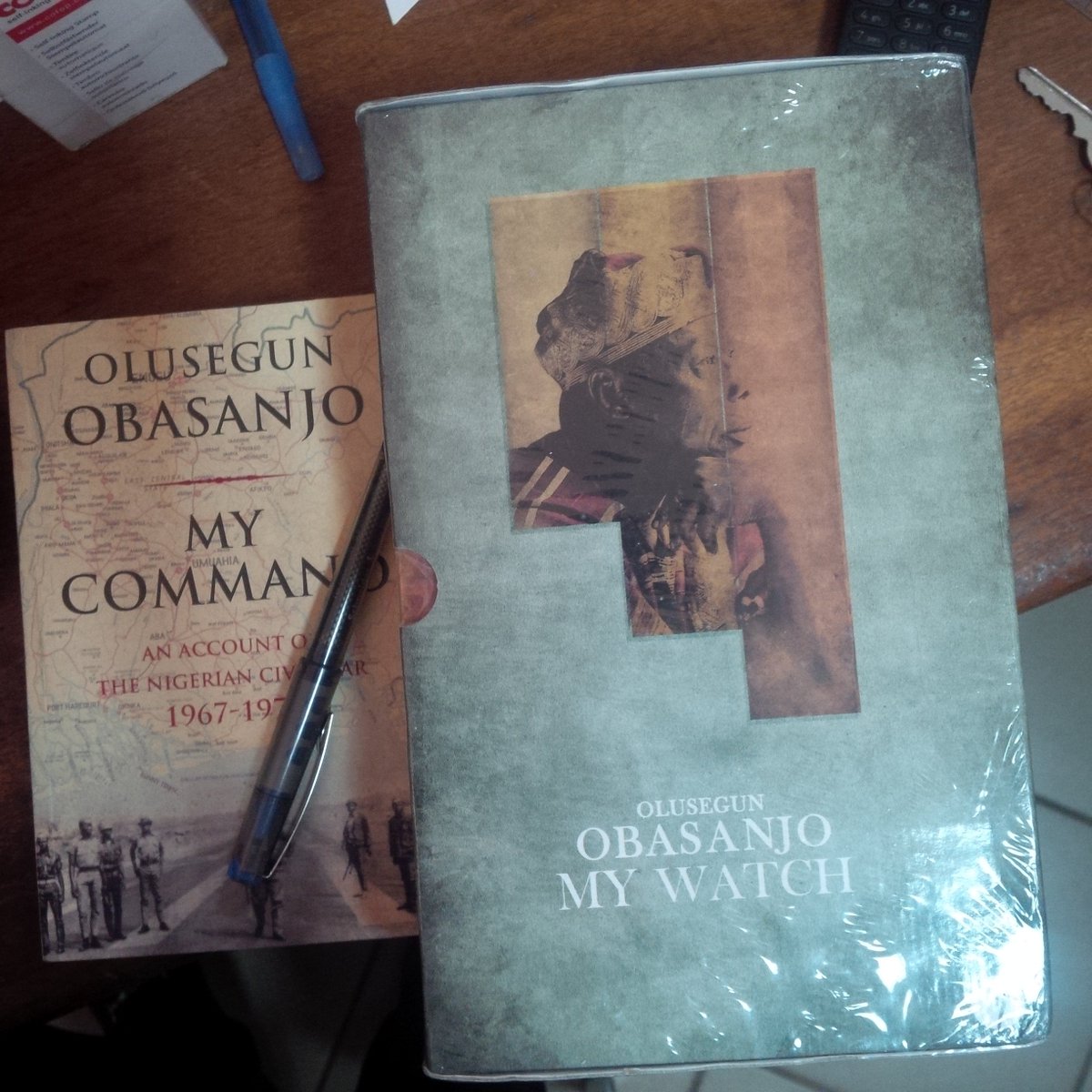j_gnd's tweet image. Thank you @kongacare @ShopKonga 
Got my order.
#MyWatch (Vol 1, 2 &amp;amp; 3) and #MyCommand by Olusegun Obasanjo.
