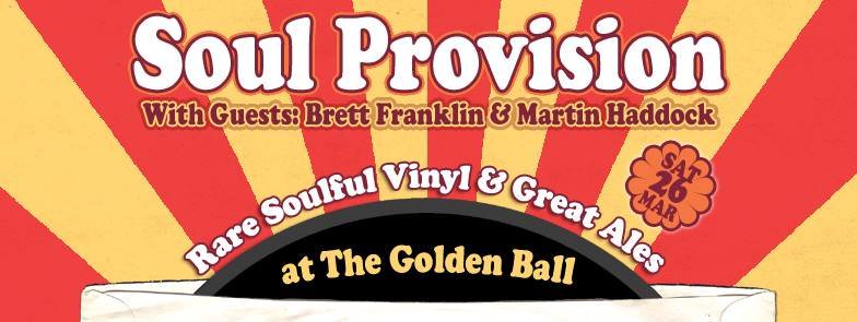 SoulProvision's tweet photo. Next @soulprovision is #Easter #Saturday 26 #March @goldenballyork Rare Soul #Vinyl in #York https://t.co/3zElg2RWSe https://t.co/5gC7ZGOlDK