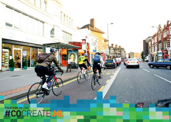 NL is a typical cycling country, how can we #cocreate sustainable #mobility in your country