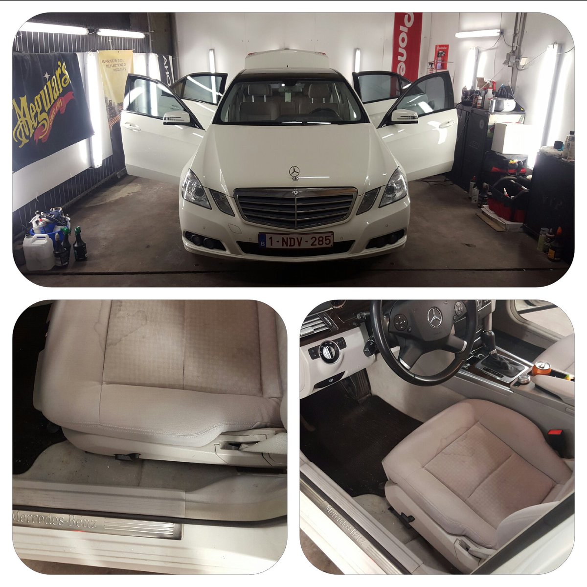 _MobileCleaning's tweet photo. #monday #mobile_cleaning #dirty #cars #SuperCar #job #mercedes #white #interieur #cleaning #nr1 #www.m-cleaning.be https://t.co/KcRlOmV2FT