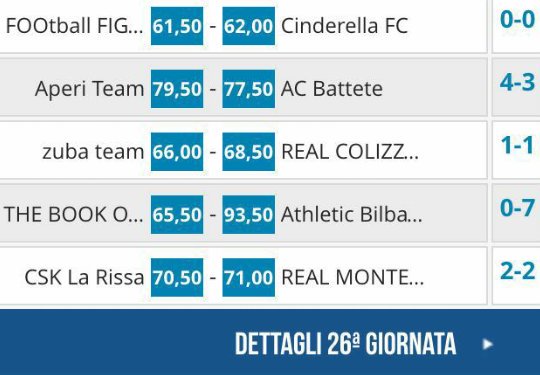umileague2016's tweet photo. A 10 da l termine lotta aperta nella #ChampionsBeer. Record stagionale per @mazzi_16 cc @fantagazzetta https://t.co/DjnV9XNXud