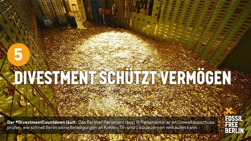 DivestBerlin's tweet photo. \5/ #DivestmentCountdown läuft weiter: Wann endlich diskutiert Umweltausschuss #Divestment?
https://t.co/xXlDPOuhh2 https://t.co/HJ04uaOasx