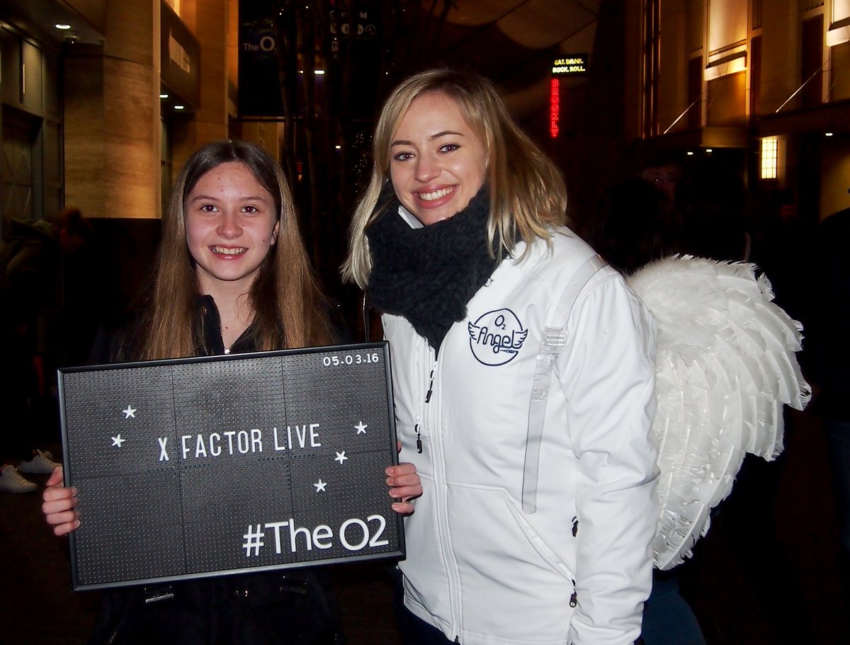AnnSavvaGroup's tweet photo. Jodie had a wonderful time meeting the @xfactortour2016 fans this weekend at @TheO2 😇😇 #O2Angel #eventprofs #promo https://t.co/Sufn8tCFeh