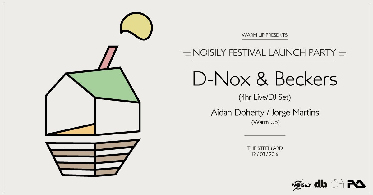NoisilyFestival's tweet photo. SATURDAY... @dj_dnox @DJBeckers #NOISILY2016 @WarmUp_Official https://t.co/cbgZKiGksq https://t.co/gixzFgnFVE