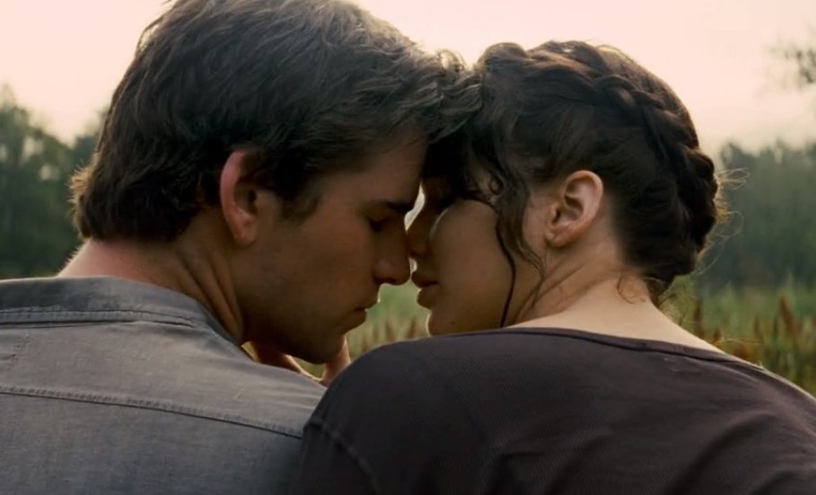 gale and katniss - the hunger games