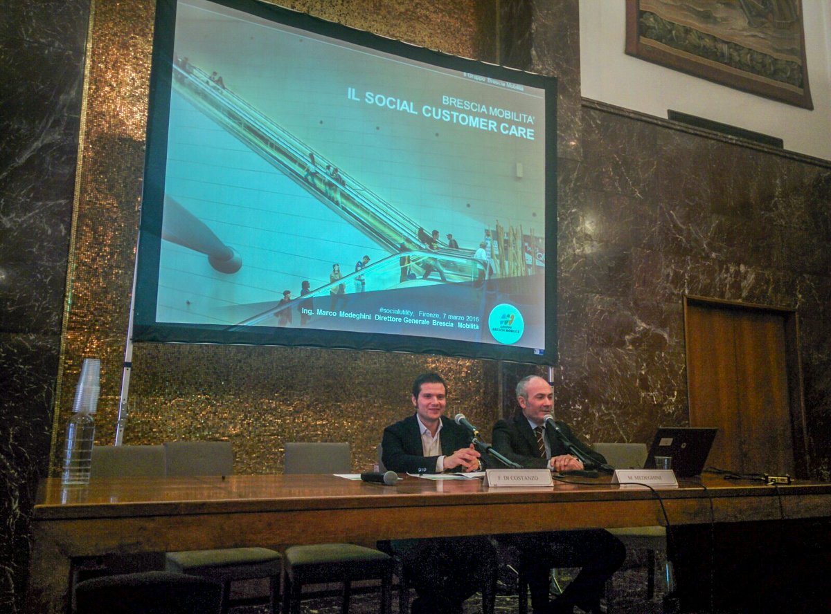 bresciamobilita's tweet photo. #SocialUtility Brescia Mobilità porta l'esperienza del proprio #socialcustomercare https://t.co/f1mjs77SnR