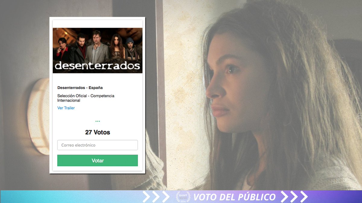 visualproduccio's tweet photo. @Desenterrados (Unearthed) in public award at @BAWebFest, support with your vote: https://t.co/8EE4VALCko  
Thaks! https://t.co/TP9v94XKEw