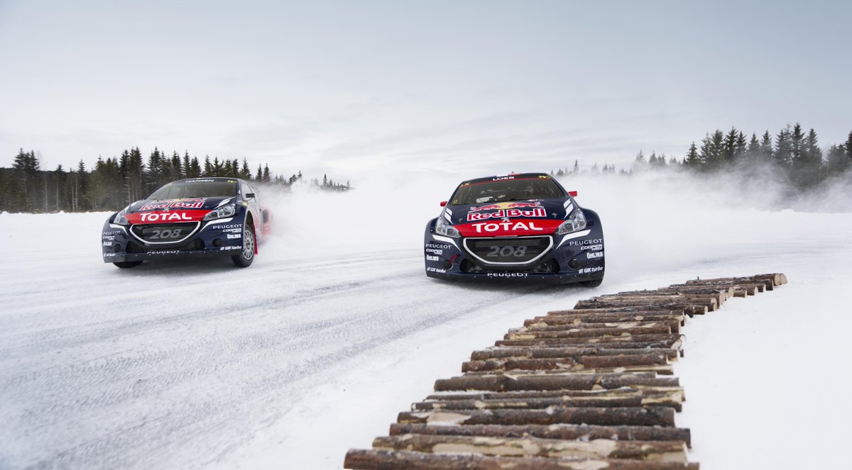 Peugeot's tweet photo. @FIAWorldRX Thanks for your retweet guys ! #ThrillForReal is on ! https://t.co/wQdCveucxQ