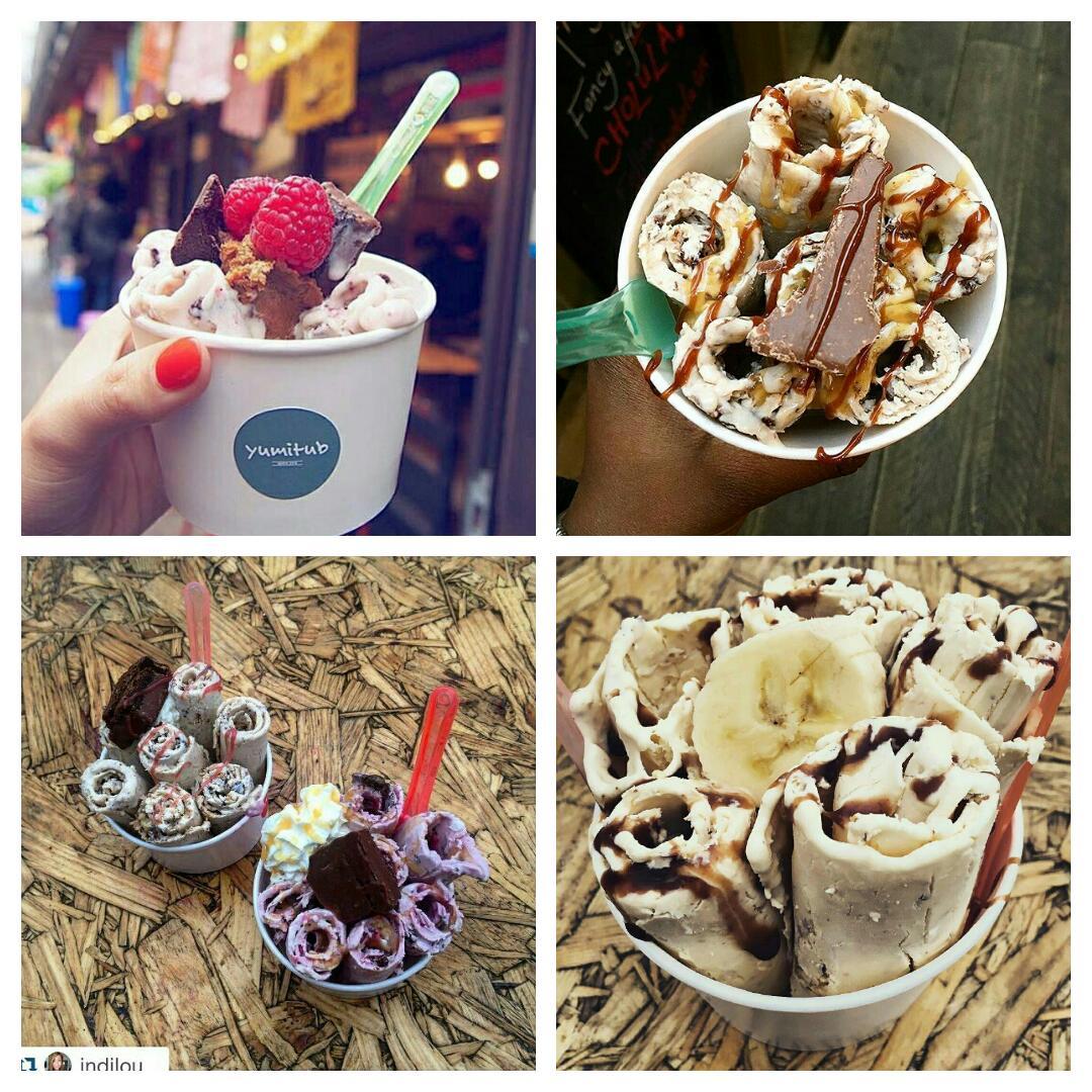yumitub's tweet photo. A yumi selection of #frozenyoghurt and #thaiicecream available @popbrixton for you to digest in time for spring. 🍦😀 https://t.co/6h6d2fes8I