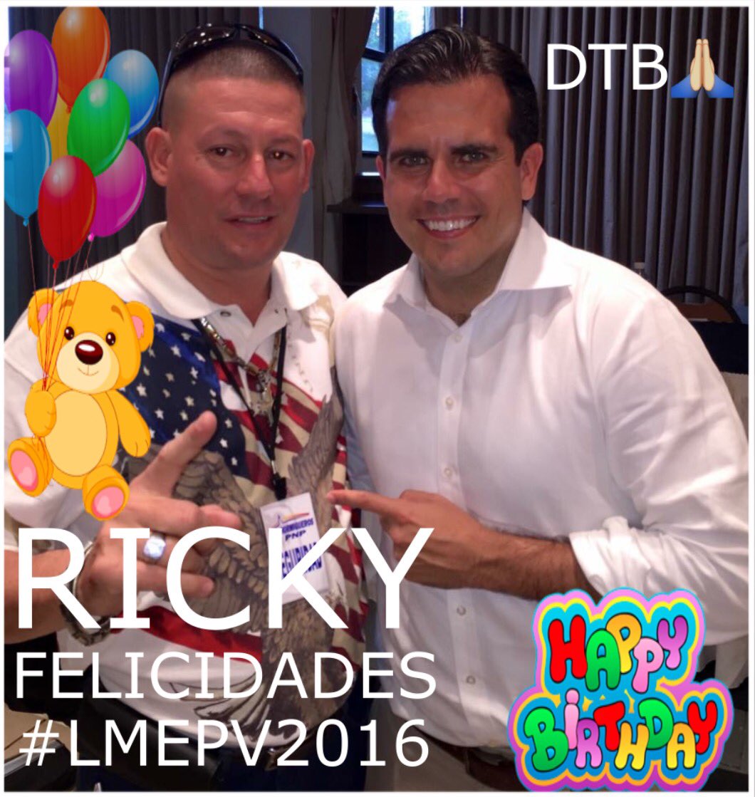 OO7SALSA's tweet photo. @ricardorossello @cucusahernandez @TeamCucusa @Jenniffer2012 @FuerzaDPueblo 
FELICIDADES Y BENDICIONES AMÉN !!! https://t.co/IGPQaUDJPD