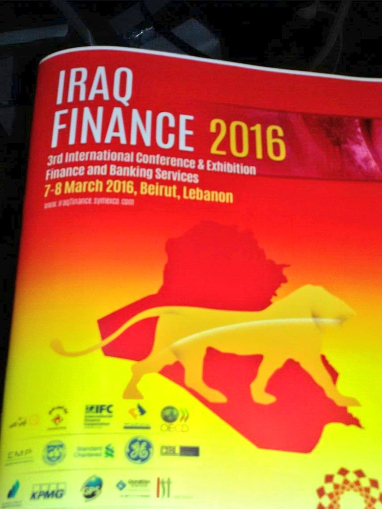 kpmgjordan's tweet photo. Live from #Beirut:we are participating  @Iraqfinance as Exhibitors visit us #finance #lebanon #jo #banking #Business https://t.co/oEt4VNLDxR