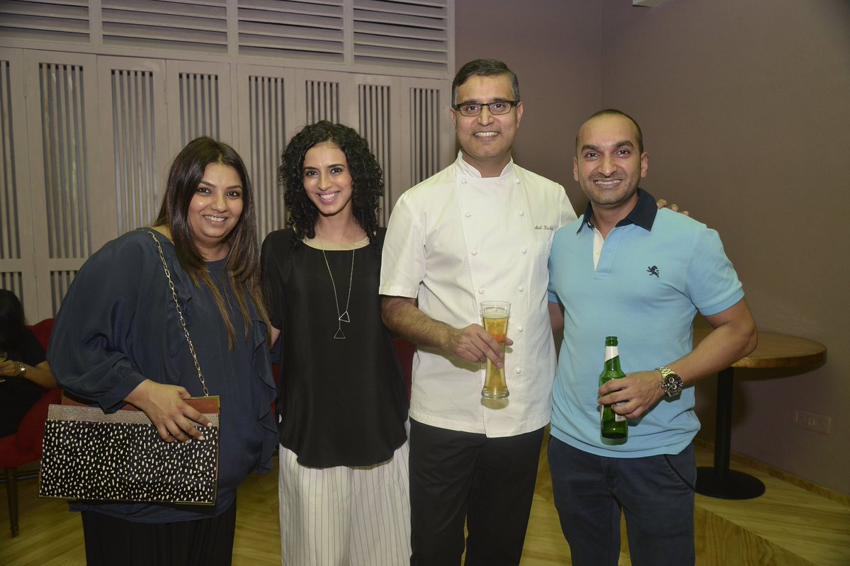 Aparnabadlani's tweet photo. #aboutlastnight @LIMABKC #openingparty.Thanku @chefatulkochhar for a great evening! #limabkc now open..check it out! https://t.co/SCy21rwvLW