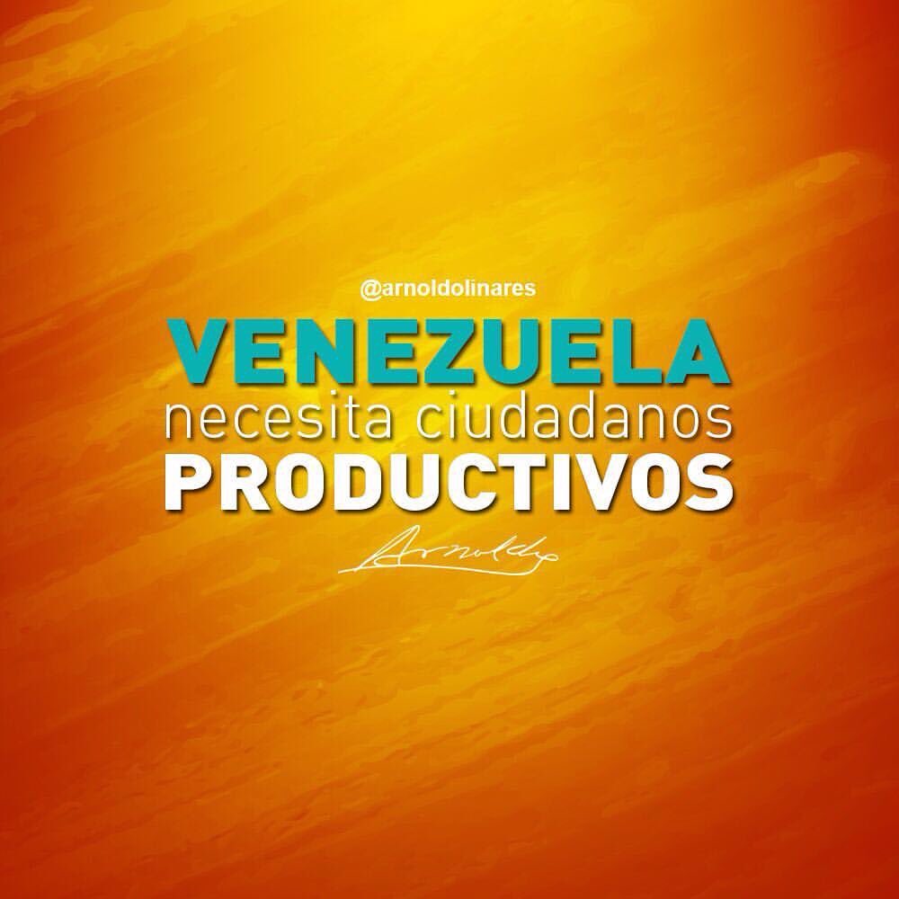 Arnoldolinares's tweet photo. Productivo: Debe ser la prioridad particular de cada venezolano. #EsTiempo #Venezolano #Productivo https://t.co/0jFJsRqB9L