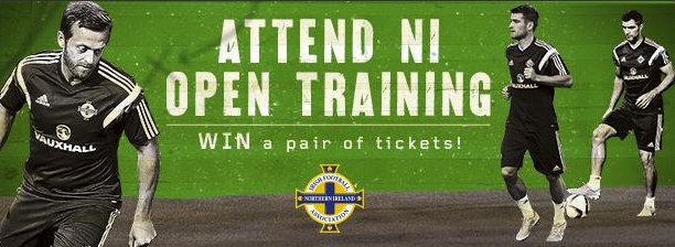VauxhallNI's tweet photo. WIN tickets to see @OfficialIrishFA train in Belfast this March! See next tweet for details on how to win! #GAWA https://t.co/qqY9NIkcRE