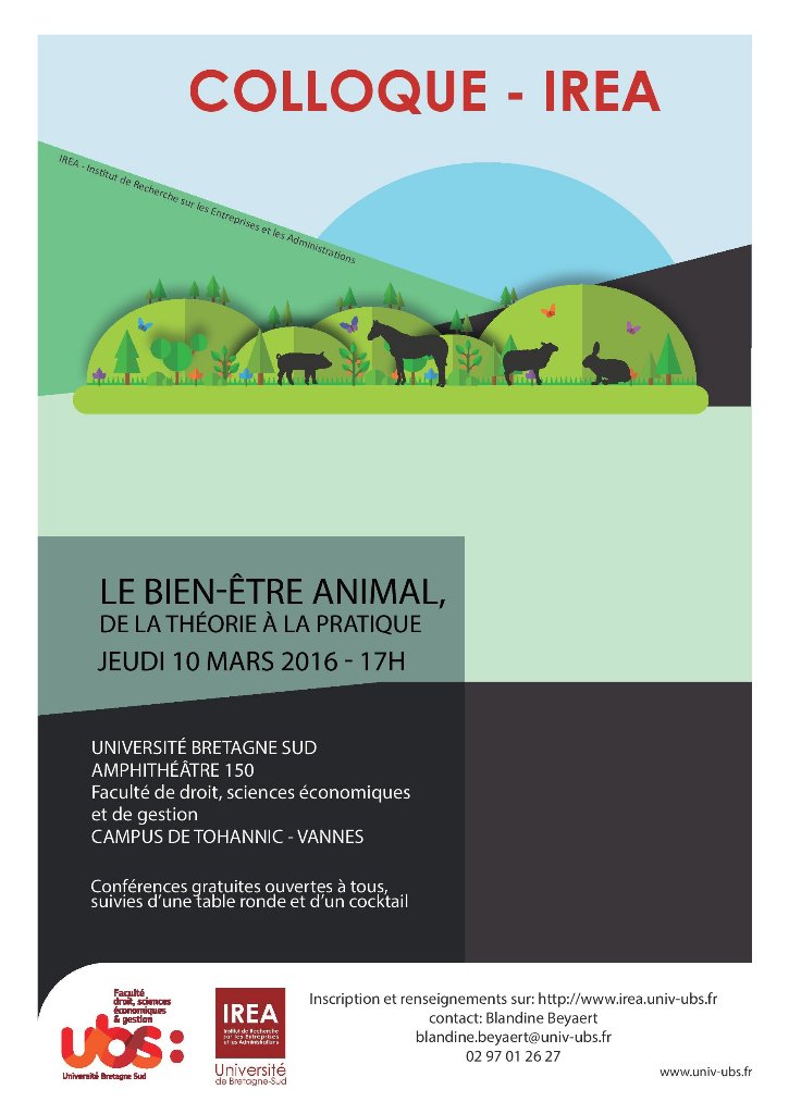 MaureenPessel's tweet photo. Jeudi rdv à 17h sur le campus de Tohannic pour un colloque sur le bien-être animal #Vannes #ubs @ibtissem_maoudj https://t.co/m9trHqGztA