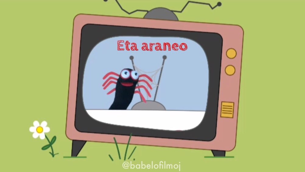 babelofilmoj's tweet photo. #Infankanto en #esperanto: "Eta araneo"
https://t.co/KH4PmSvY3g https://t.co/XC66xvp7G2