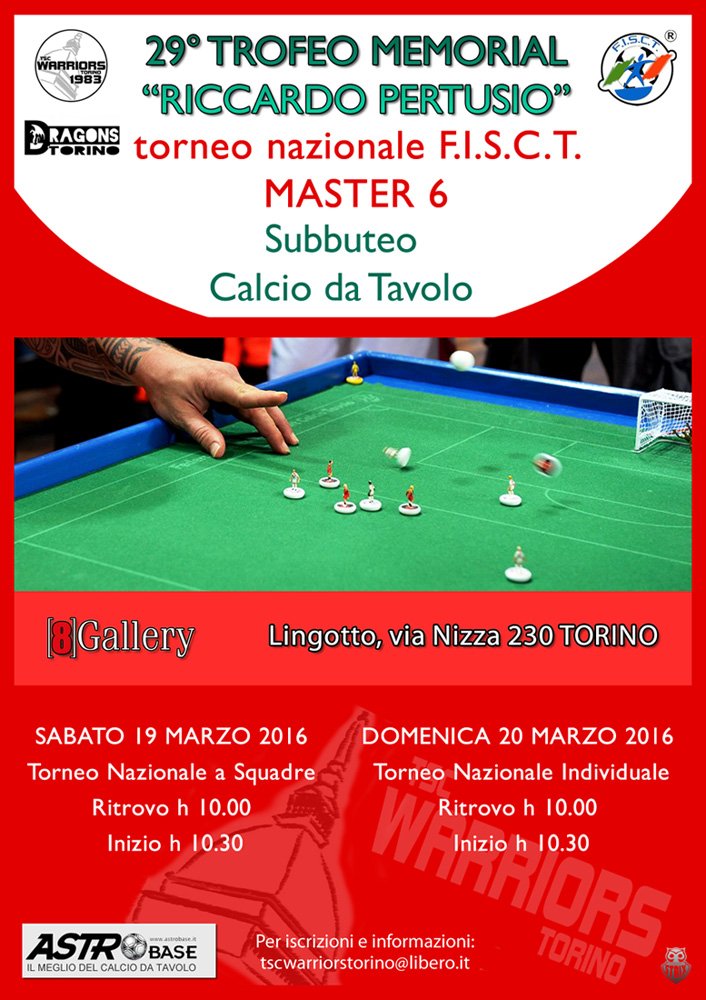 subbuteocz's tweet photo. @Ita_Subbuteo @TSCWarriors @SubbuteoTO @SubbuteoAscoli 19/20 marzo #subbuteo #calciodatavolo a #Torino e #Ascoli https://t.co/pCWiQCL0Mp