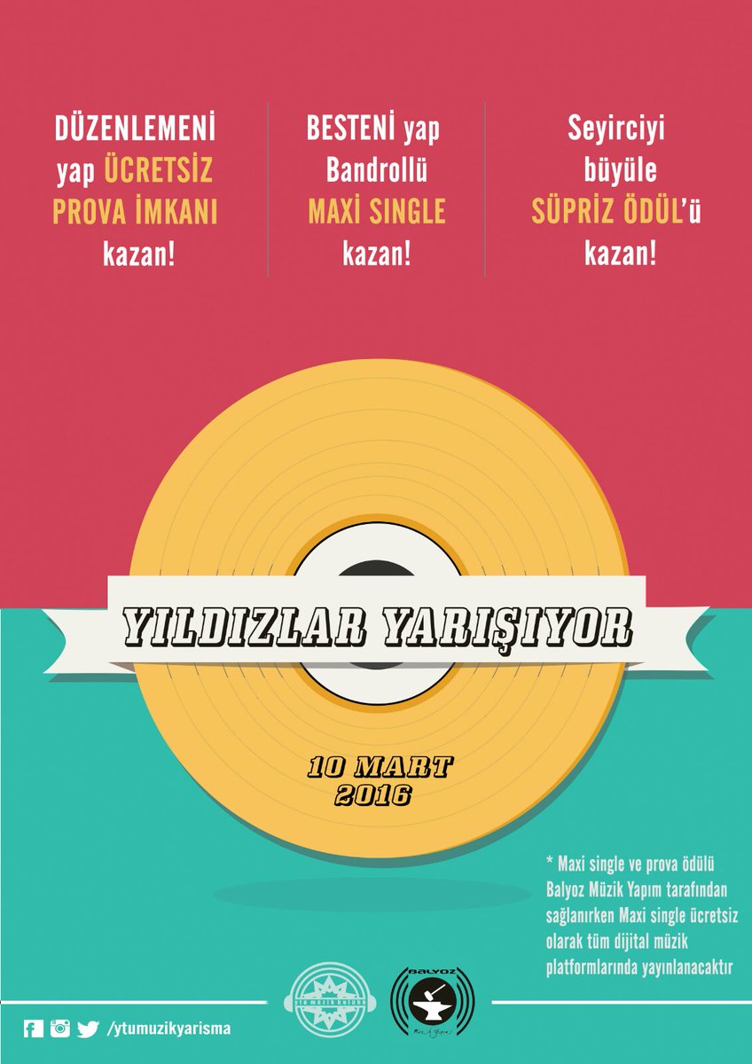 "Yıldızlar Yarışıyor"un büyük ödülleri! <a href="/YTUMuzikYarisma/">Yıldızlar Yarışıyor!</a> #yıldızlaryarışıyor