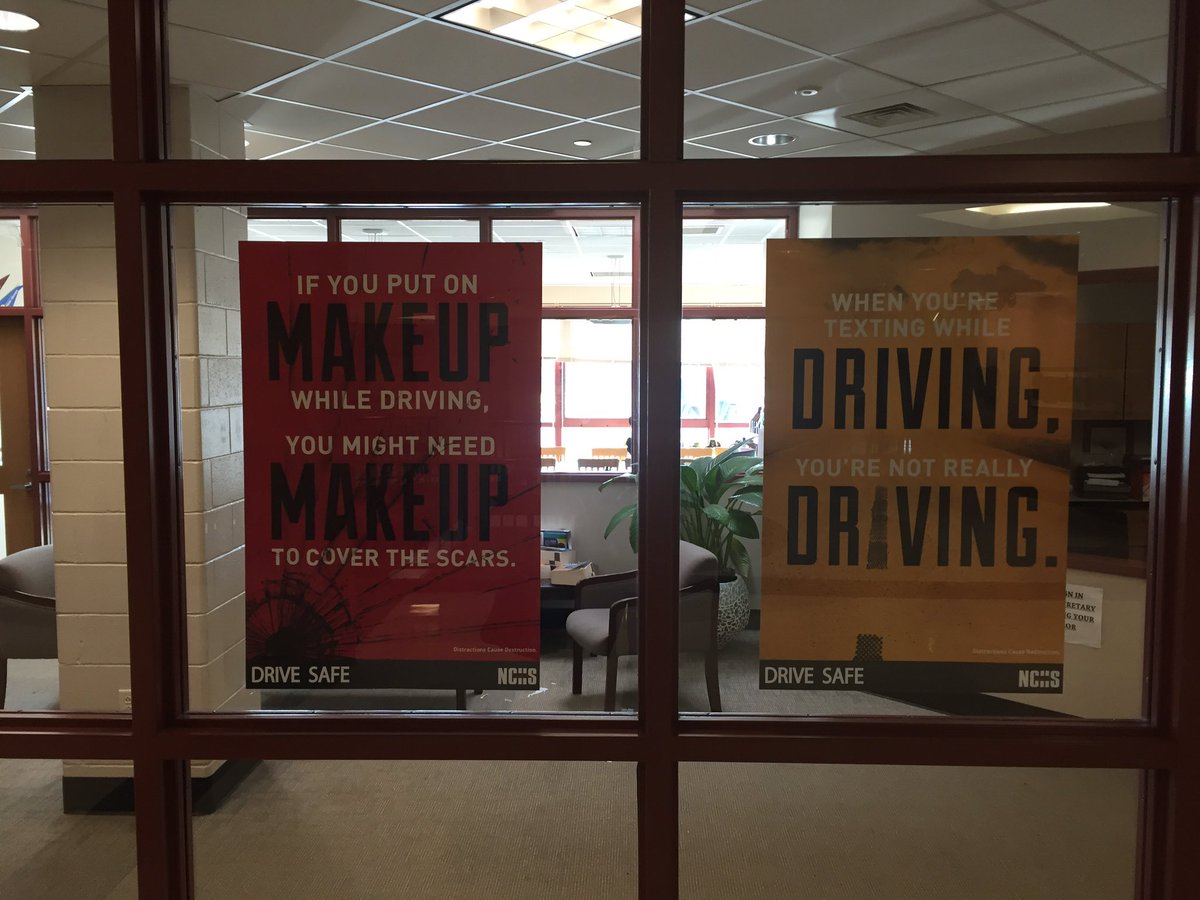 WEganprincipal's tweet photo. Safe driving program starts today. @NCHS_CT @nchs_pfa https://t.co/puQKZUsyyd